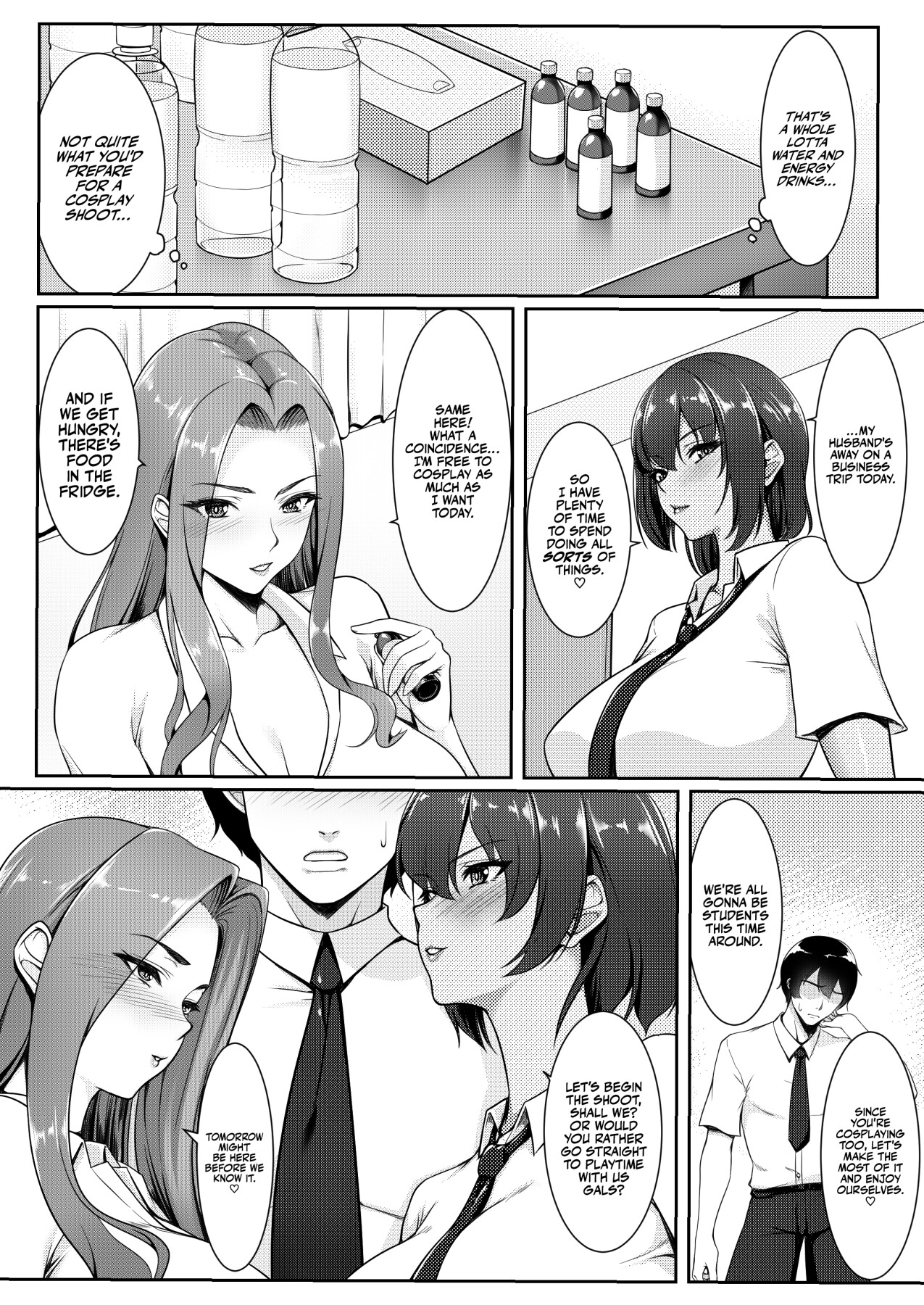Hentai Manga Comic-Setting Aside Our Married Lives When We Cosplay-Read-68